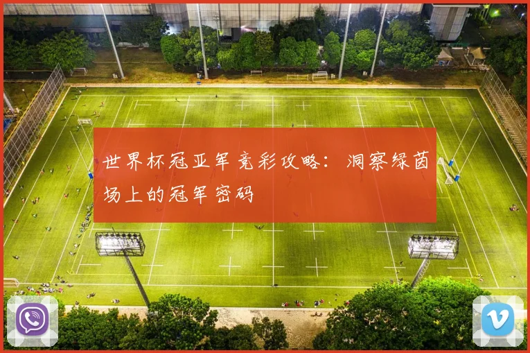 世界杯冠亚军竞彩攻略:洞察绿茵场上的冠军密码